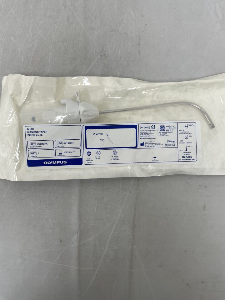 BUR4070DT - 奧林巴斯 - Diego Elite 磨頭，4mm，70 度，鑽石錐度，（EA）-（有效期至：2027-05-17）