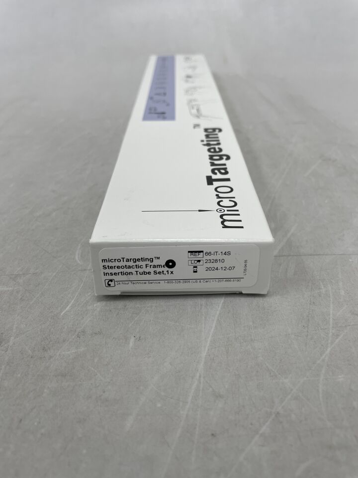 66-IT-14S - FHC - microTargeting Sterotactic Frame Insertion Tube Set, 5X, (BX/1) - ( Expiry Date: 2024-12-07 )