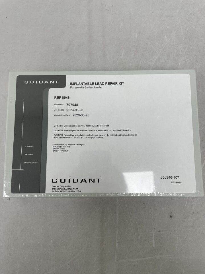 6946 - GUIDANT - Implantable Lead Repair Kit, (BX/1) - ( Expiry Date: 2024-08-25 )