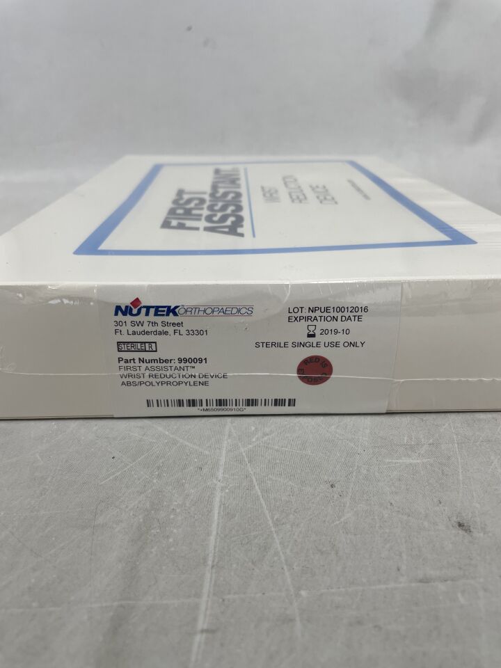 990091 - NUTEK ORTHOPAEDICS - orthopaedics first assistant wrist reduction device, (BX/1) - ( Expiry Date: 2019-10-31 )