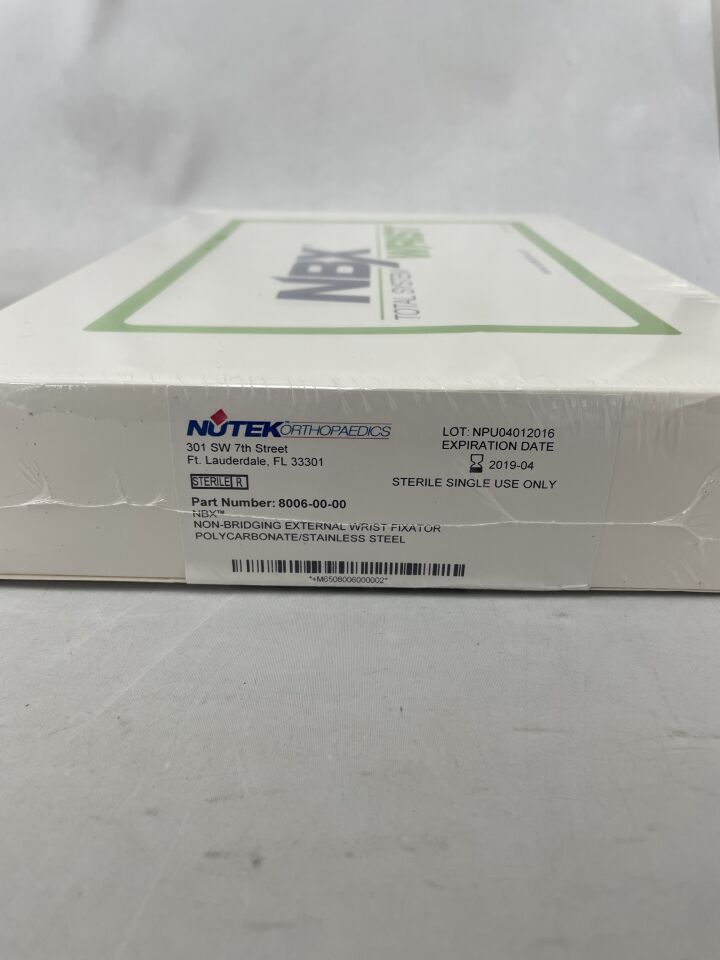 8006-00-00 - NUTEK ORTHOPAEDICS - non-bridging external fixator wrist, (BX/1) - ( Expiry Date: 2019-04-30 )