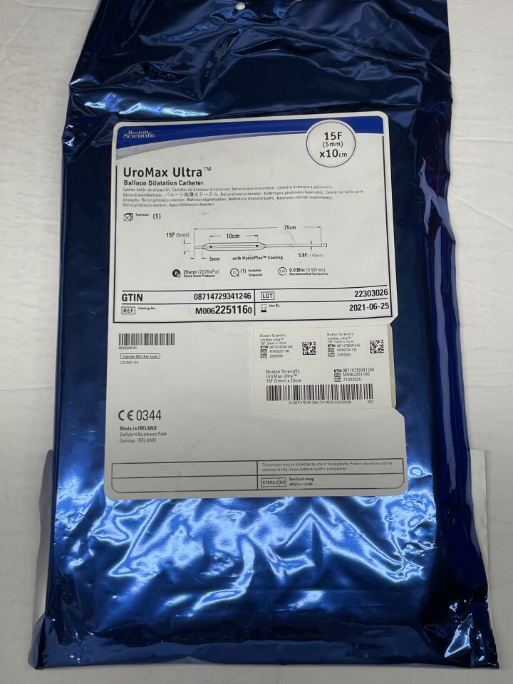 225116 - BOSTON SCIENTIFIC - UroMax Ultra Balloon Dilatation Catheter - 15Fr x 10cm, (EA) - ( Expiry Date: 2024-01-25 )