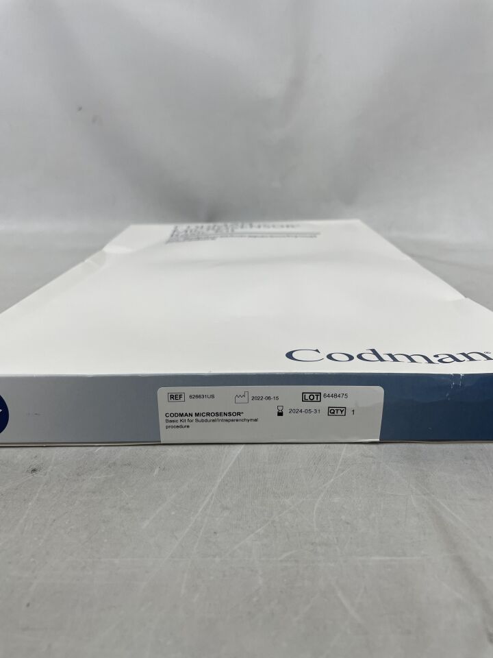 626631US - CODMAN - microsensor basic kit for subdural/intraparenchymal procedure -, (BX/1) - ( Expiry Date: 2024-05-31 )