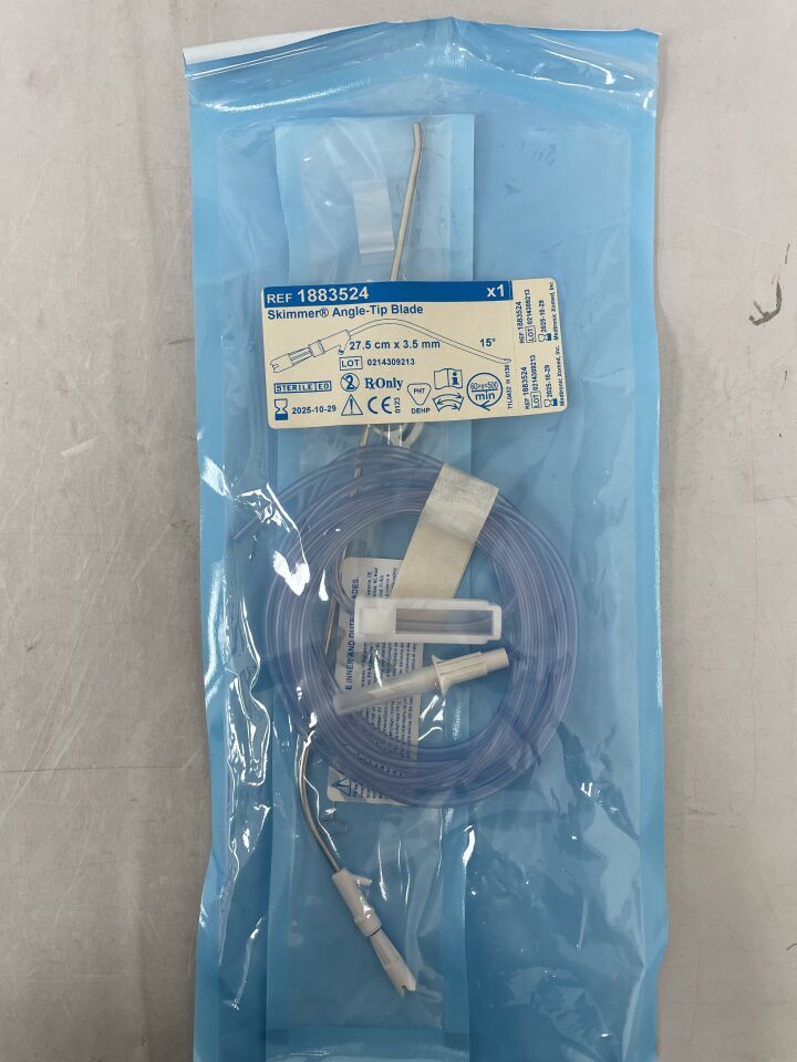 1883524  -  MEDTRONIC  -  3.5mm Skimmer Angled-Tip Subglottic Blade: 27.5cm , ( EA )  -  ( Expiry Date : 2025-10-29 )