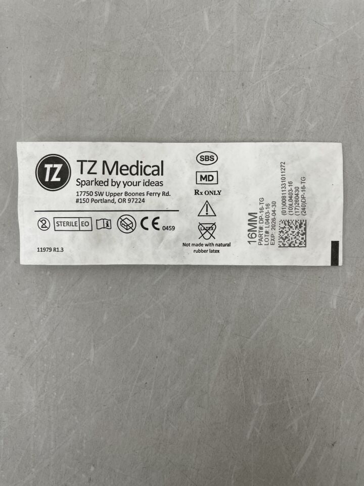 DP-16-TG - TZ MEDICAL - Pines de distracción de titanio: 16 mm (unidades) - (Fecha de caducidad: 30/04/2026)