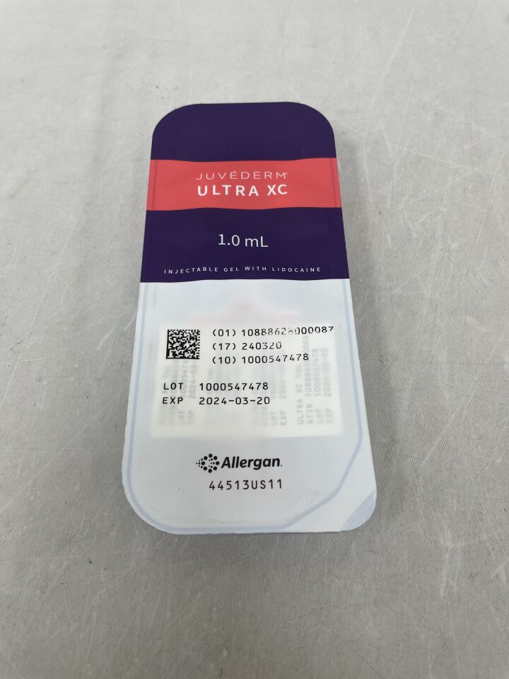 94154 - ALLERGAN - Juvederm Ultra XC Injectable Gel with Lidocaine, 1ml, (EA) - ( Expiry Date: 2024-03-20 )