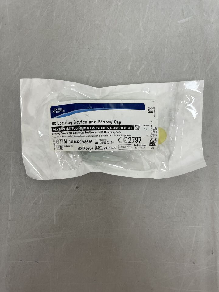 4526 - BOSTON SCIENTIFIC - RX Locking Device And Biopsy Cap, (EA) - ( Expiry Date: 2025-03-20 )