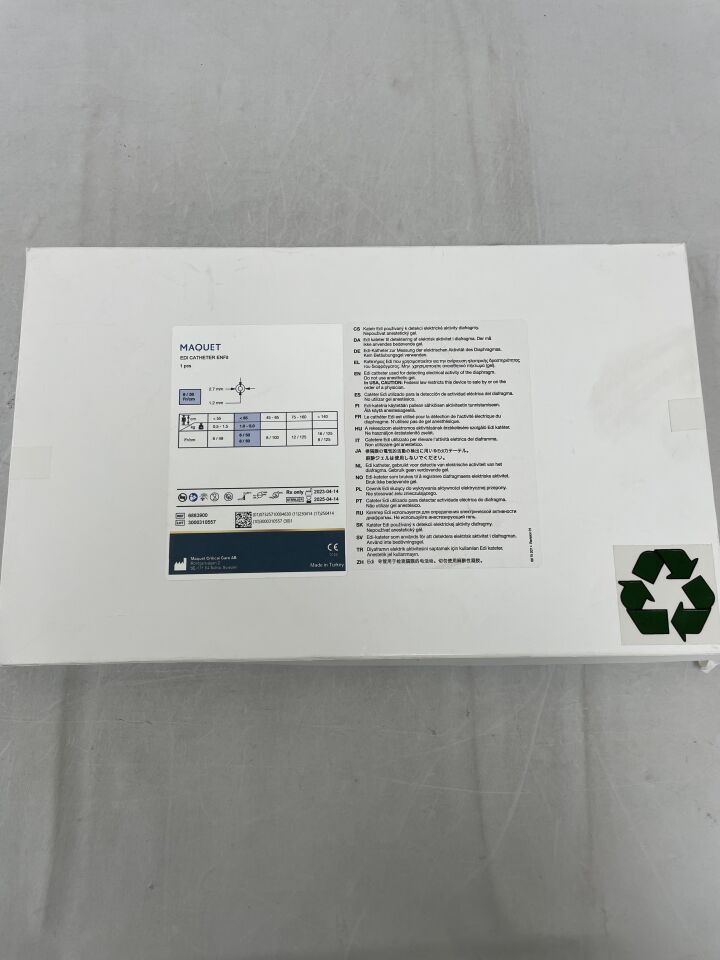 6883900 - MAQUET - EDI Catherter ENFit, 8Fr x 50cm, 2.7mm, (BX/1) - ( Expiry Date: 2025-04-14 )