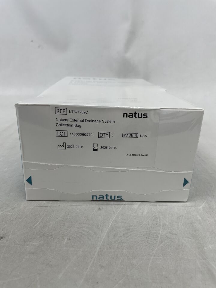 NT821732C - NATUS - External Drainage System Collection Bag, (BX/5) - ( Expiry Date: 2025-01-19 )