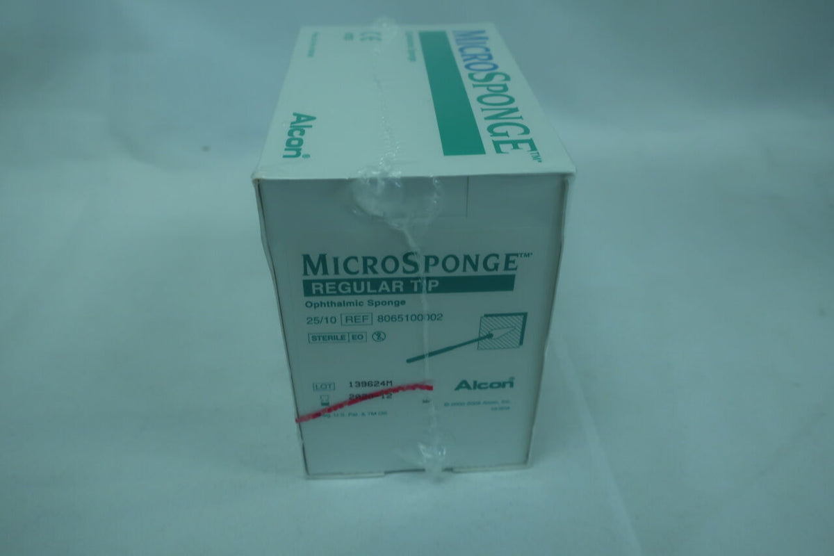 8065100002 - ALCON - Regular TIP Opthalmic Sponge, (BX/6)