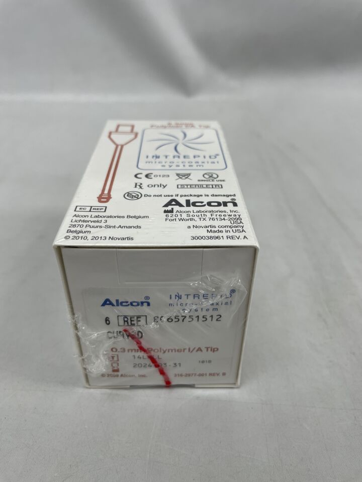 8065751512 - ALCON - INTREPID POLYMER IRRIGATION AND ASPIRATION TIP, CURVED TIP,  0.3mm, () - ( Expiry Date: 2024-07-31 )