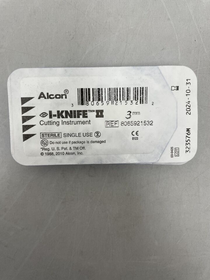 8065921532 - ALCON - 3mm i-Knife II Cutting Instrument Tip, (EA) - ( Expiry Date: 2024-10-31 )