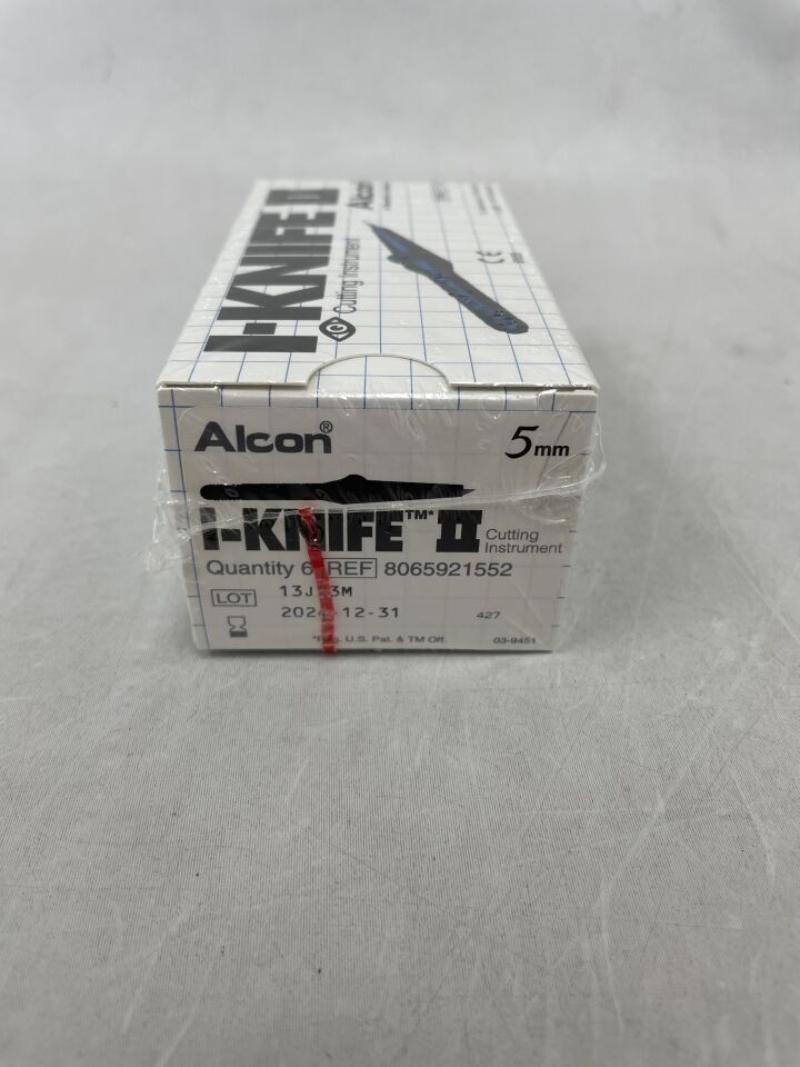 8065921552 - ALCON - I-Knife Cutting Instrument, 5mm, (BX/6) - ( Expiry Date: 2024-11-30 )