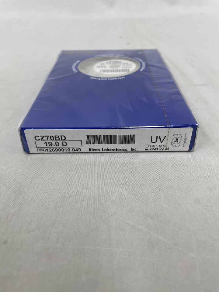 CZ70BD.190 - ALCON - Intraocular Lens, 19.0D, (BX/1) - ( Expiry Date: 2024-02-29 )