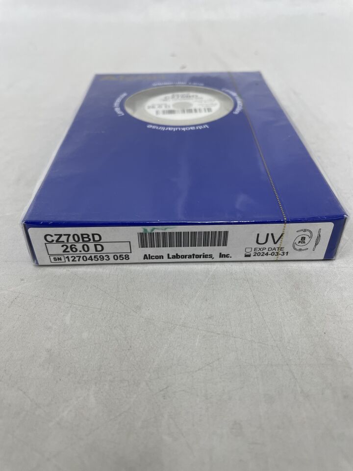 CZ70BD.260 - ALCON - Intraocular Lens, 26.0D, (BX/1) - ( Expiry Date: 2024-03-31 )
