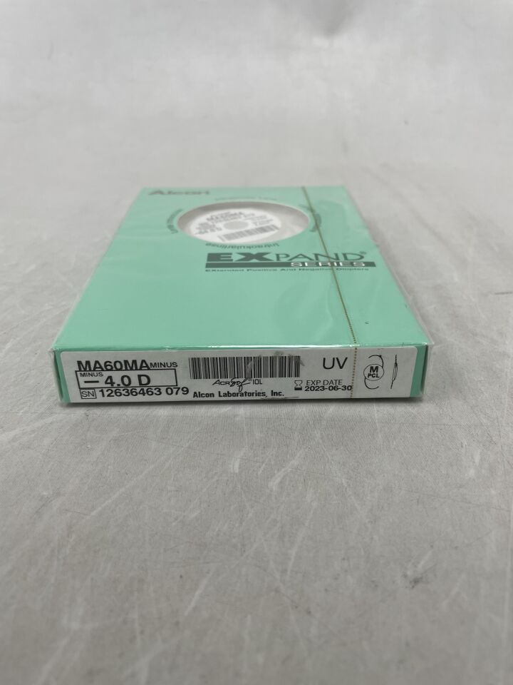 MA60MAMN..040 - ALCON - AcrySof Expand Series Minus, -4.0D, (BX/1) - ( Expiry Date: 2023-06-30 )