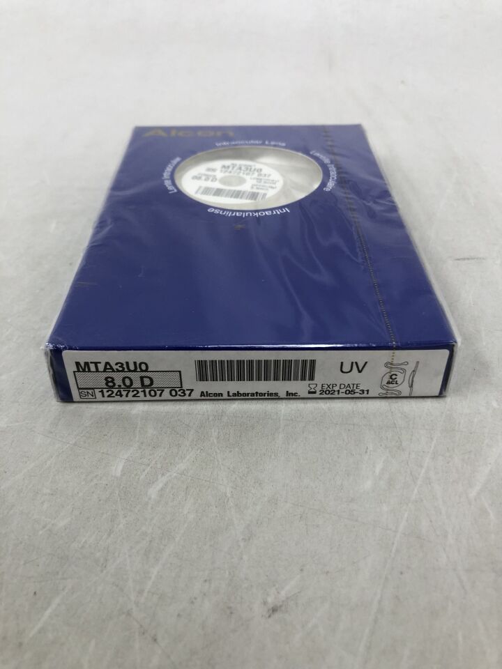 MTA3U0.080 - ALCON - Multiflex III Intraocular Lens, 8.0D, (BX/1) - ( Expiry Date: 2021-05-31 )