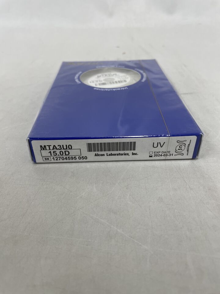 MTA3U0.150 - ALCON - Multiflex III Intraocular Lens, 15.0D, (BX/1) - ( Expiry Date: 2024-03-31 )
