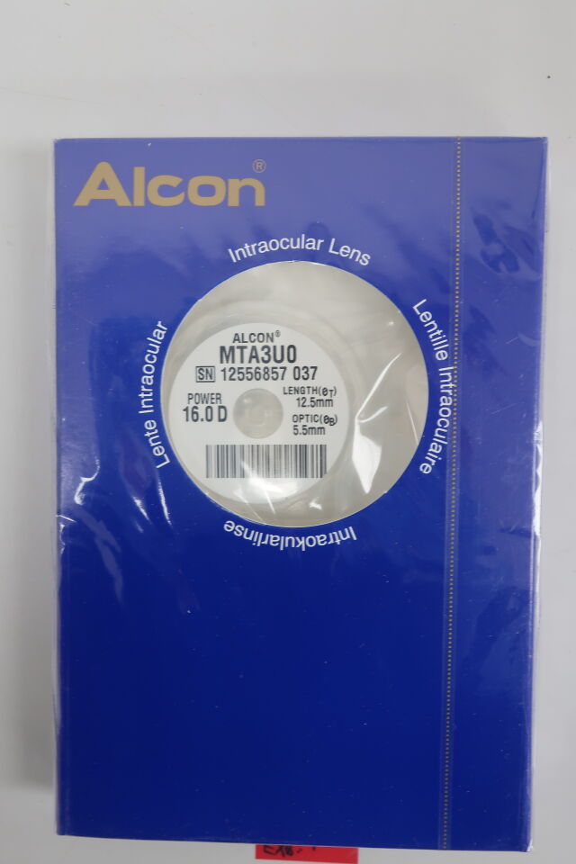 MTA3U0.160 - ALCON - Multiflex III Intraocular Lens, 16.0D, (BX/1) - ( Expiry Date: 2022-07-31 )