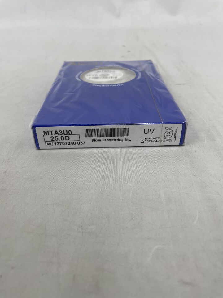 MTA3U0.250 - ALCON - Multiflex III Intraocular Lens, 25.0D, (BX/1) - ( Expiry Date: 2024-04-30 )