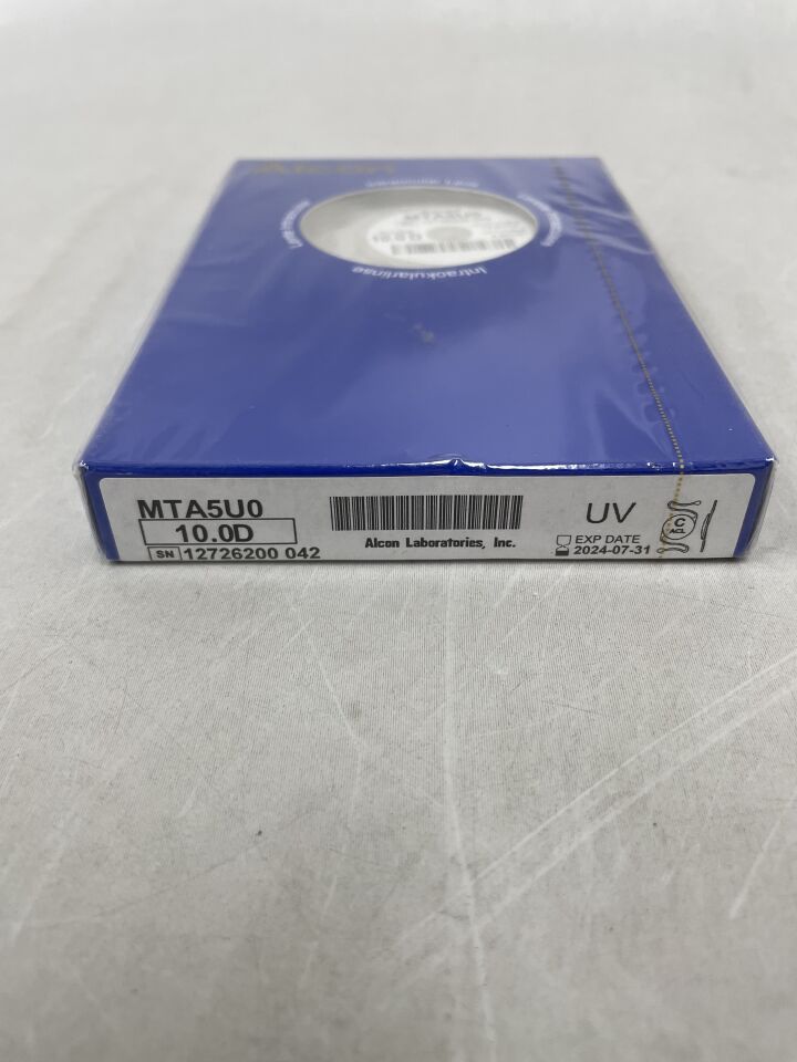 MTA5U0.100 - ALCON - Multiflex III Intraocular Lens, 10.0D, (BX/1) - ( Expiry Date: 2024-07-31 )