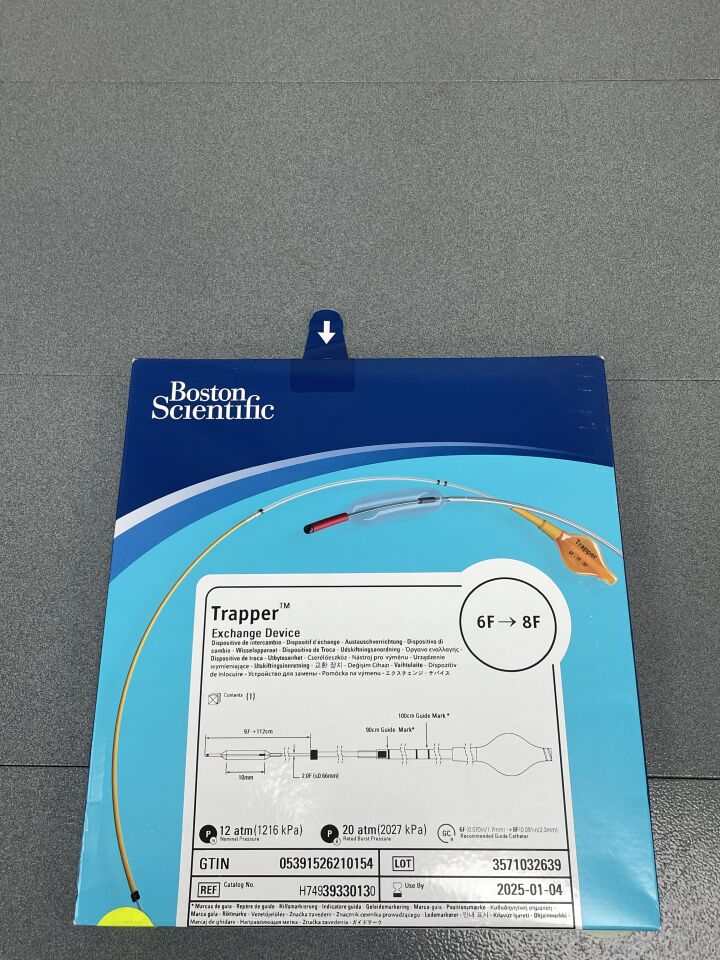 3933013 - BOSTON SCIENTIFIC - trapper exchange device - 6fr-8fr, (BX/1) - ( Expiry Date: 2025-01-04 )