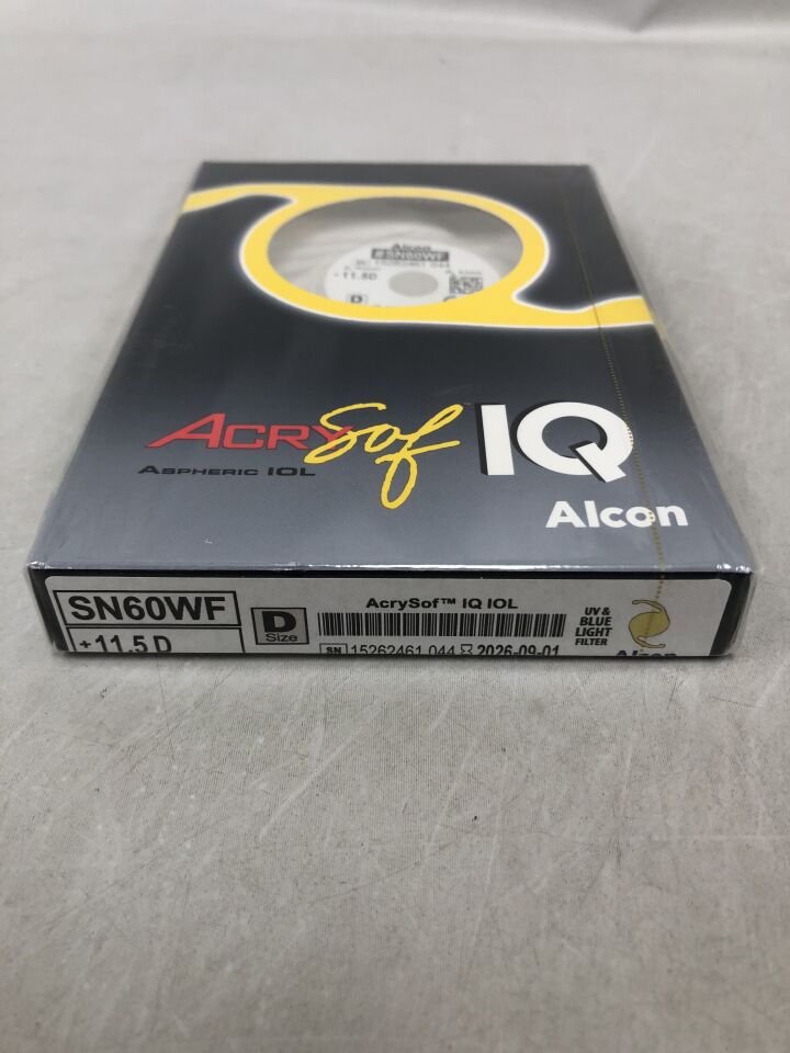 SN60WF.115 - ALCON - Lente intraocular plegable AcrySof IQ IOL, 11,5 D, ( ) - ( Fecha de caducidad : )