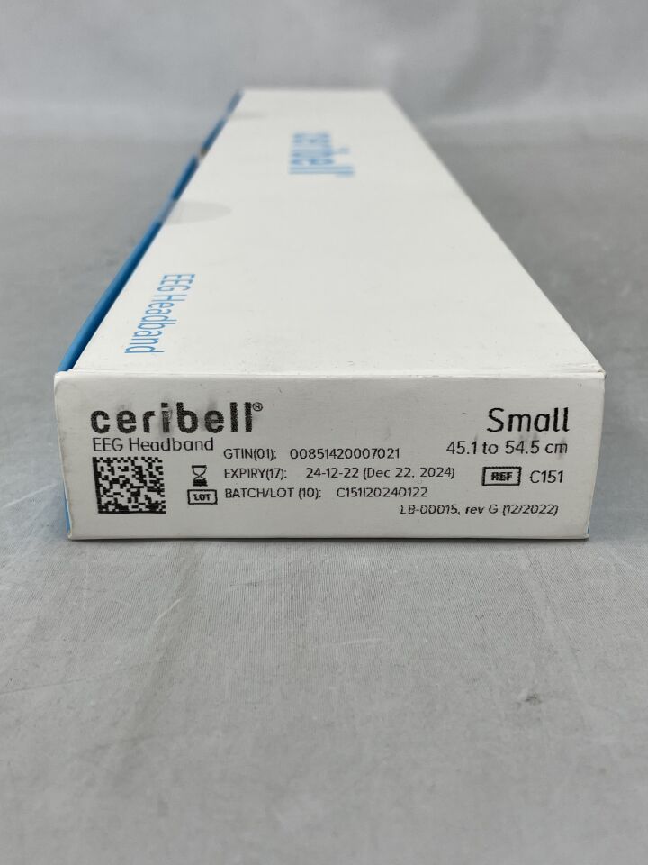C151 - CERIBELL - eeg headband, s 45.1-54.5cm, (BX/1) - ( Expiry Date: 2024-12-22 )