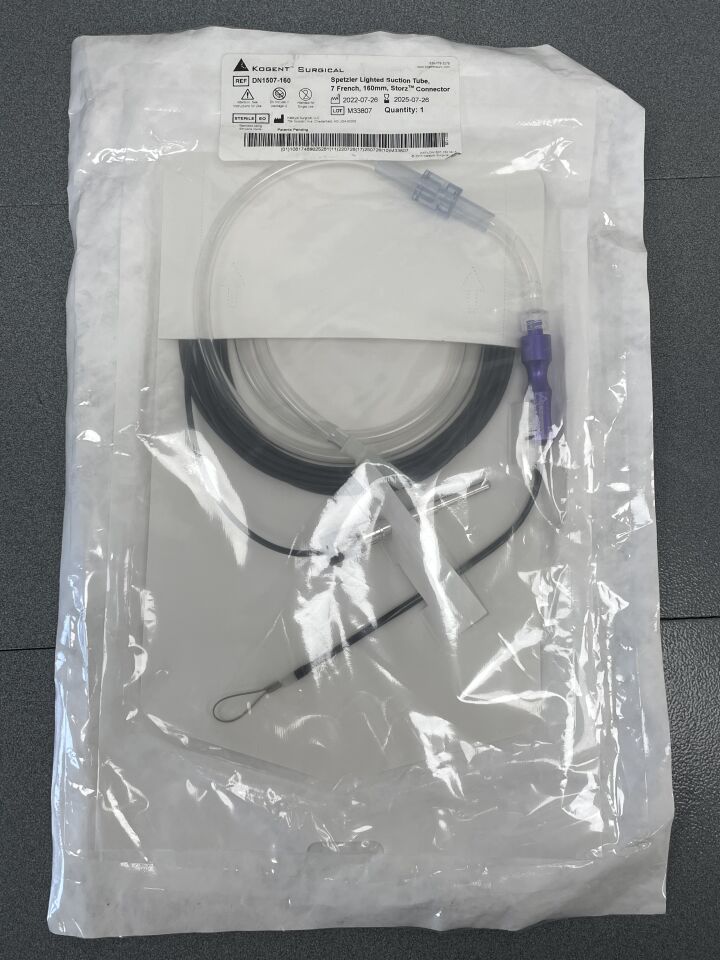 DN1507-160 - KATALYST SURGICAL - Kogent Spetzler Lighted Suction Tube 7F, 160mm, Storz, (EA) - ( Expiry Date: 2025-07-26 )