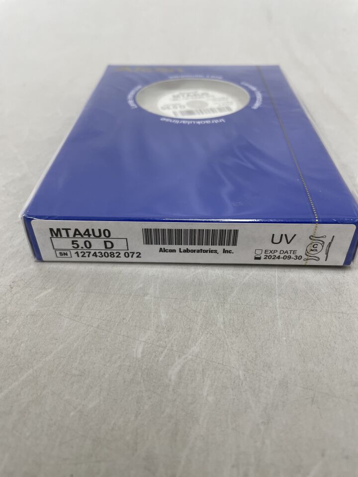 MTA4U0.050 - ALCON - Kelman Multiflex III Intraocular Lens, 5.0D, () - ( Expiry Date:  )