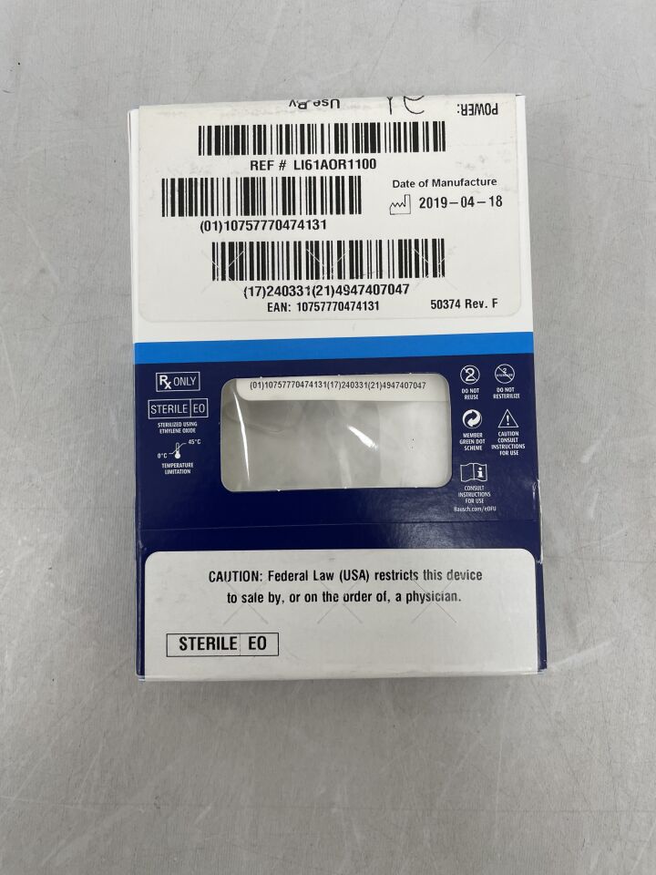 LI61AOR1100 - BAUSCH & LOMB - SofPort IOL Advanced Optics Aspheric Lens, +11.0D, ()