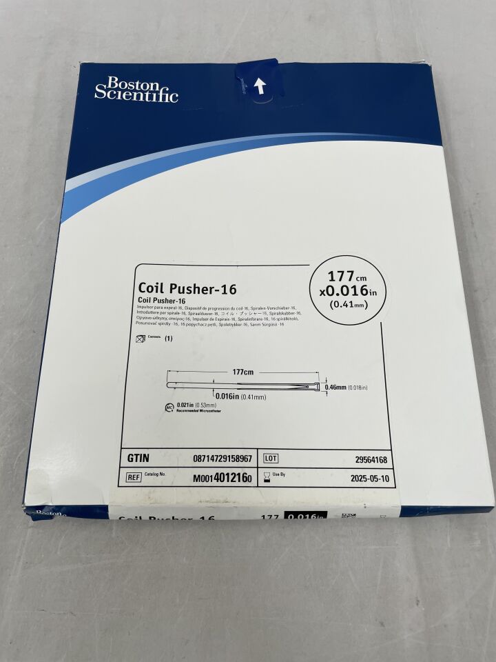 401216 - BOSTON SCIENTIFIC - Coil Pusher-16 - 177cm x .016", () - ( Expiry Date:  )