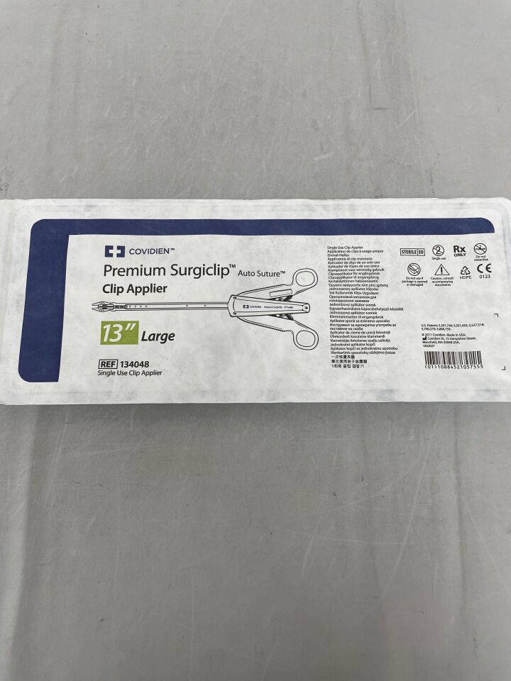 134048 - COVIDIEN - Premium Surgiclip Clip Applier, Large 13.0, () - ( Expiry Date:  )