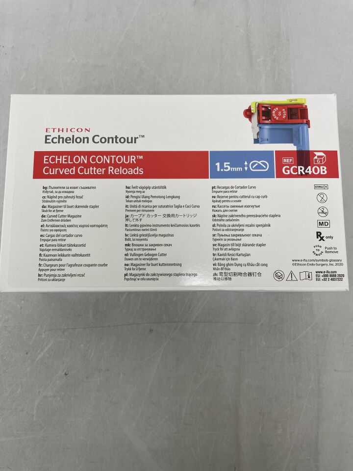 GCR40B - ETHICON - Echelon Contour Curved Cutter Reload 1.5mm, () - ( Expiry Date:  )