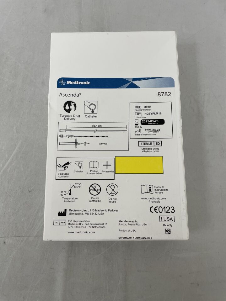 8782 - MEDTRONIC - Ascenda Intrathecal Infusion Spinal Segment Revision Kit w/Inserted Guidewire 86.4cm, () - ( Expiry Date:  )