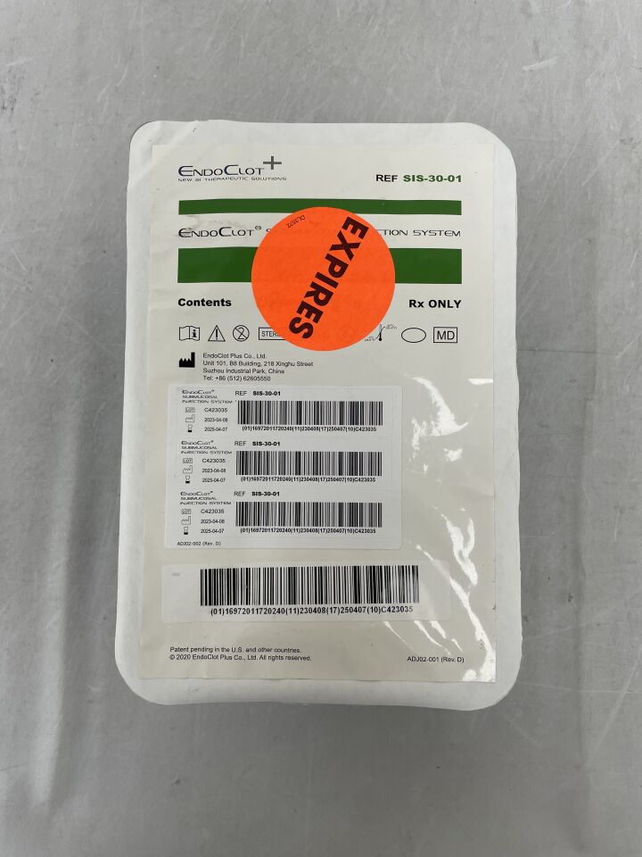 SIS-30-01 - OLYMPUS - EndoClot Submucosal Injection System, () - ( Expiry Date:  )