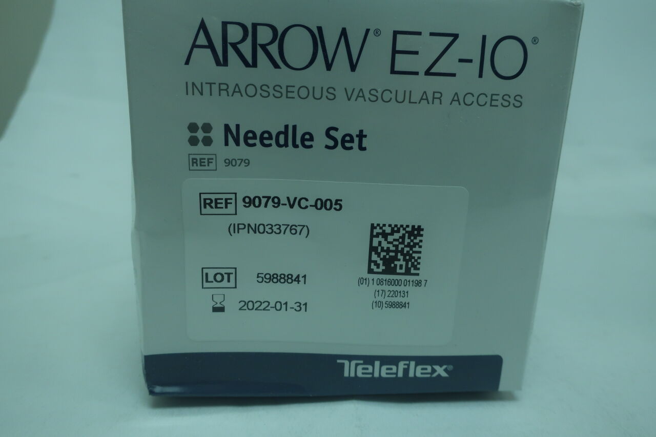 9079-VC-005 - TELEFLEX - Arrow EZ-IO Needle + Stabilizer Kit 45mm x 15G, () - ( Expiry Date:  )