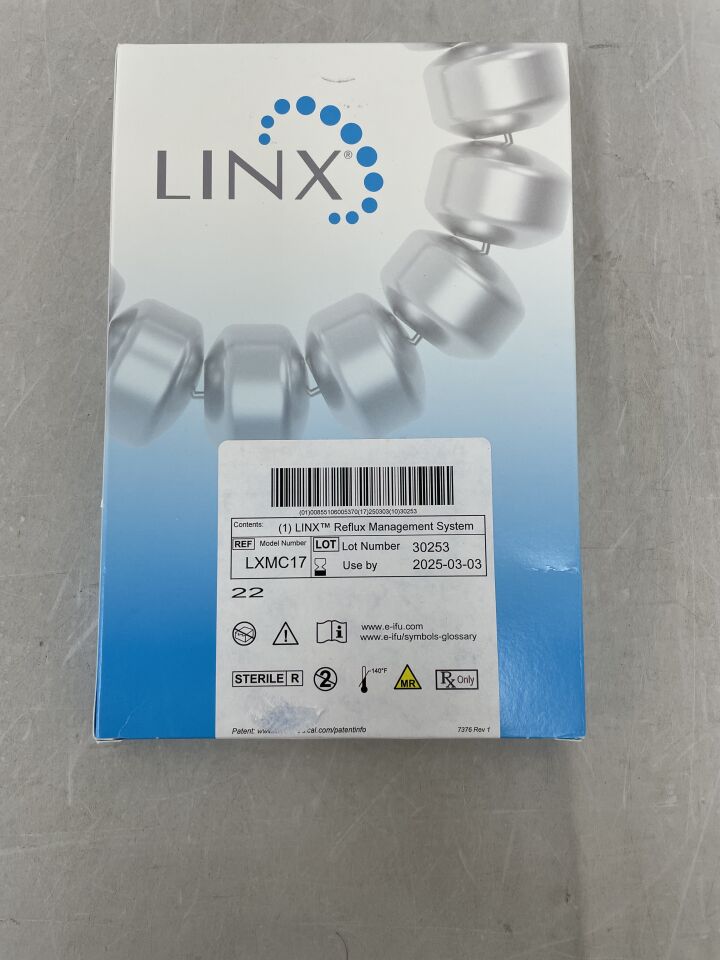 LXMC17 - TORAX MEDICAL - LINX Reflux Management Device, Titanium, 17 Beads, () - ( Expiry Date:  )