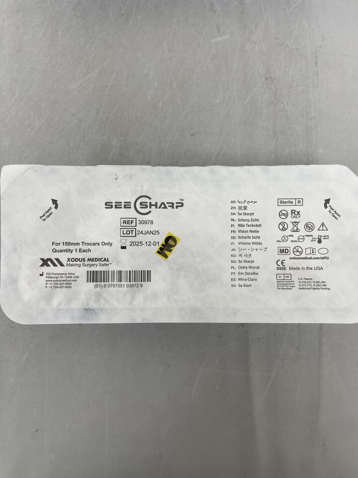30978 - XODUS MEDICAL - See Sharp (SOLO para trócares de 150 mm), ( ) - ( Fecha de caducidad: )