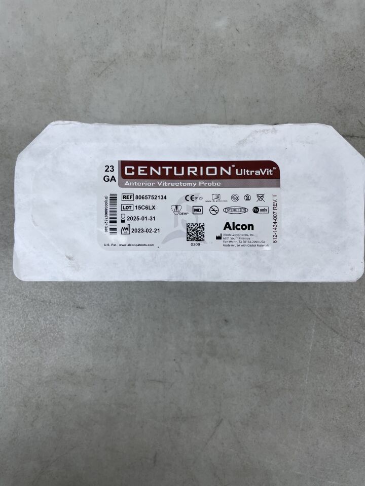 8065752134 - ALCON - Centurion UltraVit 23G Anterior Vitrectomy Probe, () - ( Expiry Date:  )
