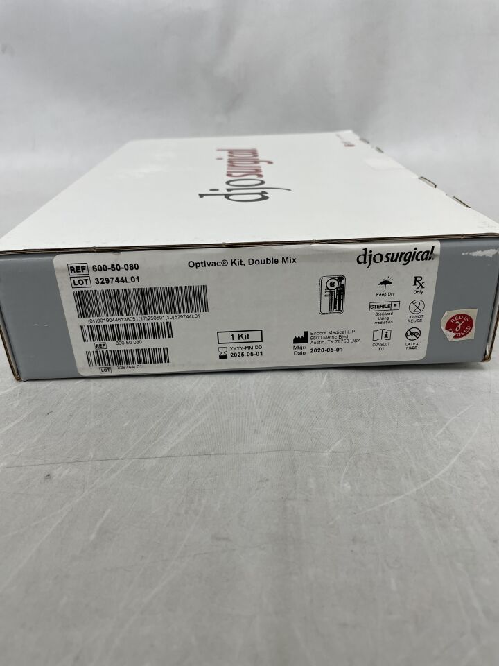 600-50-080 - DJO SURGICAL - Optivac Kit, Double Mix, () - ( Expiry Date:  )