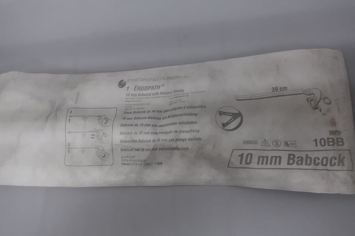 10BB - ETHICON - Endopath Endoscopic Grasper Babcock, 10 mm dia. Shaft, ()