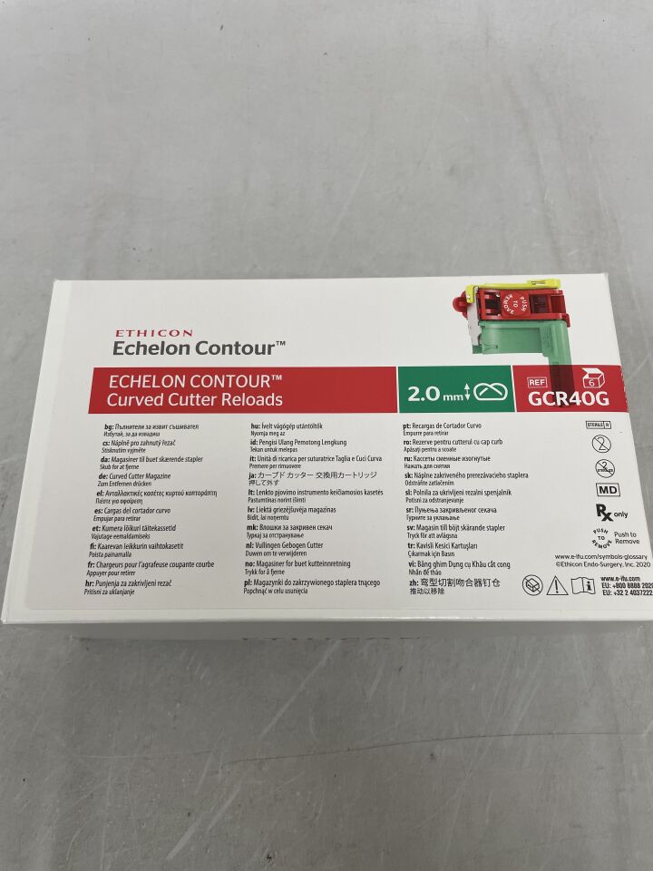 GCR40G - ETHICON - Echelon Contour Curved Sutter Reloads 2mm, () - ( Expiry Date:  )