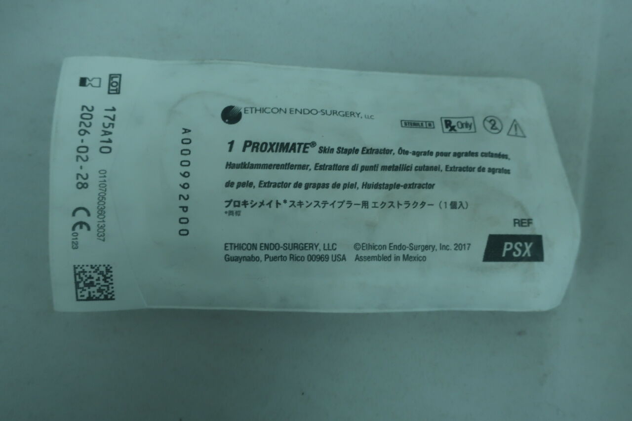 PSX - ETHICON - Proximate Skin Staple Extractors, () - ( Expiry Date:  )