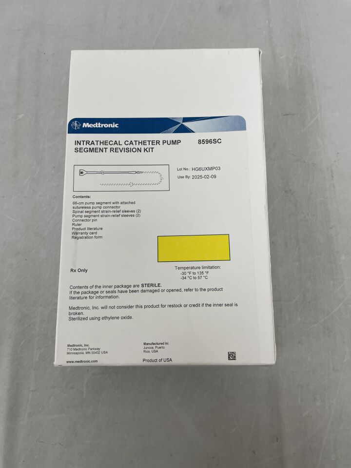 8596SC - MEDTRONIC - Intrathecal Catheter Pump Segment Revision Kit, 66cm, () - ( Expiry Date:  )