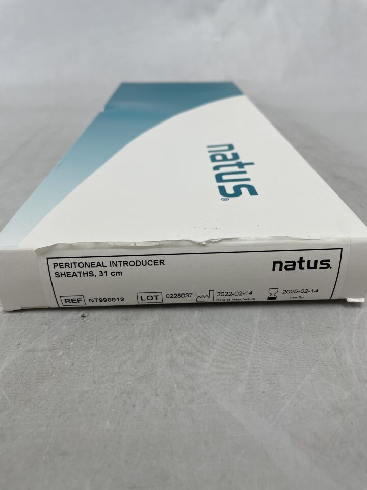 NT990012 - NATUS - Replacement Peritoneal Introducer Sheath 31cm, () - ( Expiry Date:  )