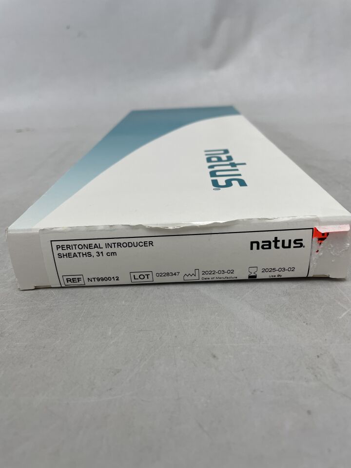 NT990012 - NATUS - Replacement Peritoneal Introducer Sheath, 31cm, () - ( Expiry Date:  )
