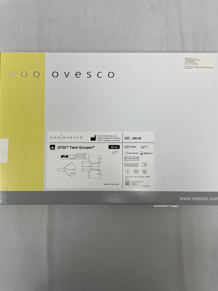 200.45 - OVESCO - OTSC Twin Grasper, () - ( Expiry Date:  )