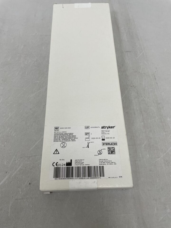 6000-024-000 - STRYKER - Disposable Sedan Biopsy Needle, () - ( Expiry Date:  )