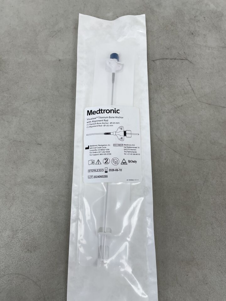 9735567  -  MEDTRONIC  -  Visualase Titanium Bone Anchor w/Alignment Rod, 1.65mm , (  )  -  ( Expiry Date :  )